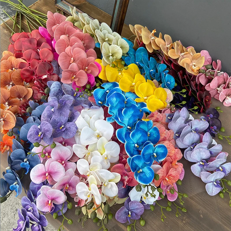 Hochwertige Knstliche Orchideen aus Seidenstoff und Latex mit Echtgefhl  fr Hochzeiten, Partys und Heimdekoration| Alibaba.com
