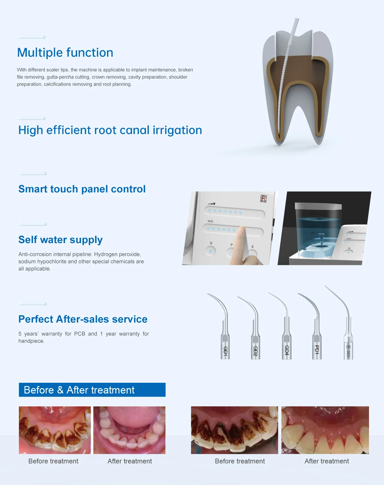 Promotion Price Dental Ultrasonic Scaler Max Piezo 7+ / Ems Woodpecker