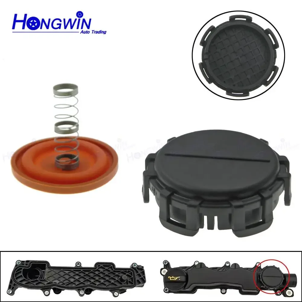 Engine Valve Cover Rocker Cover Gasket Kit 0248.L1 For Peugeot 206 307 308 407 Citroen 1.6 HDI Berlingo Xsara 0248L1 1479837