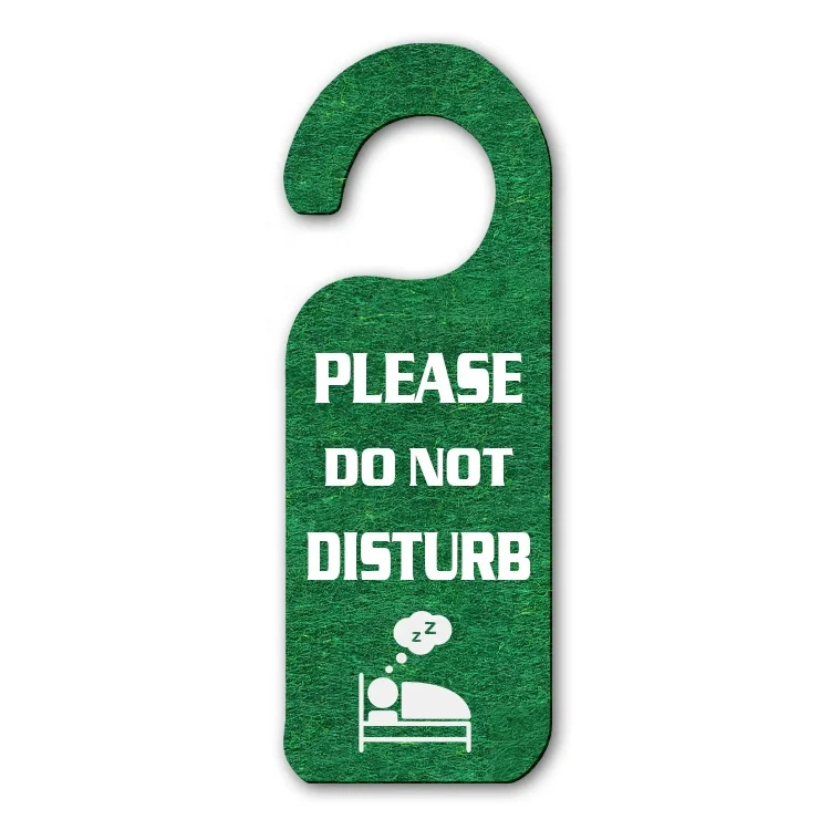 Заготовки для дверных Вешалки Не беспокоить в отеле