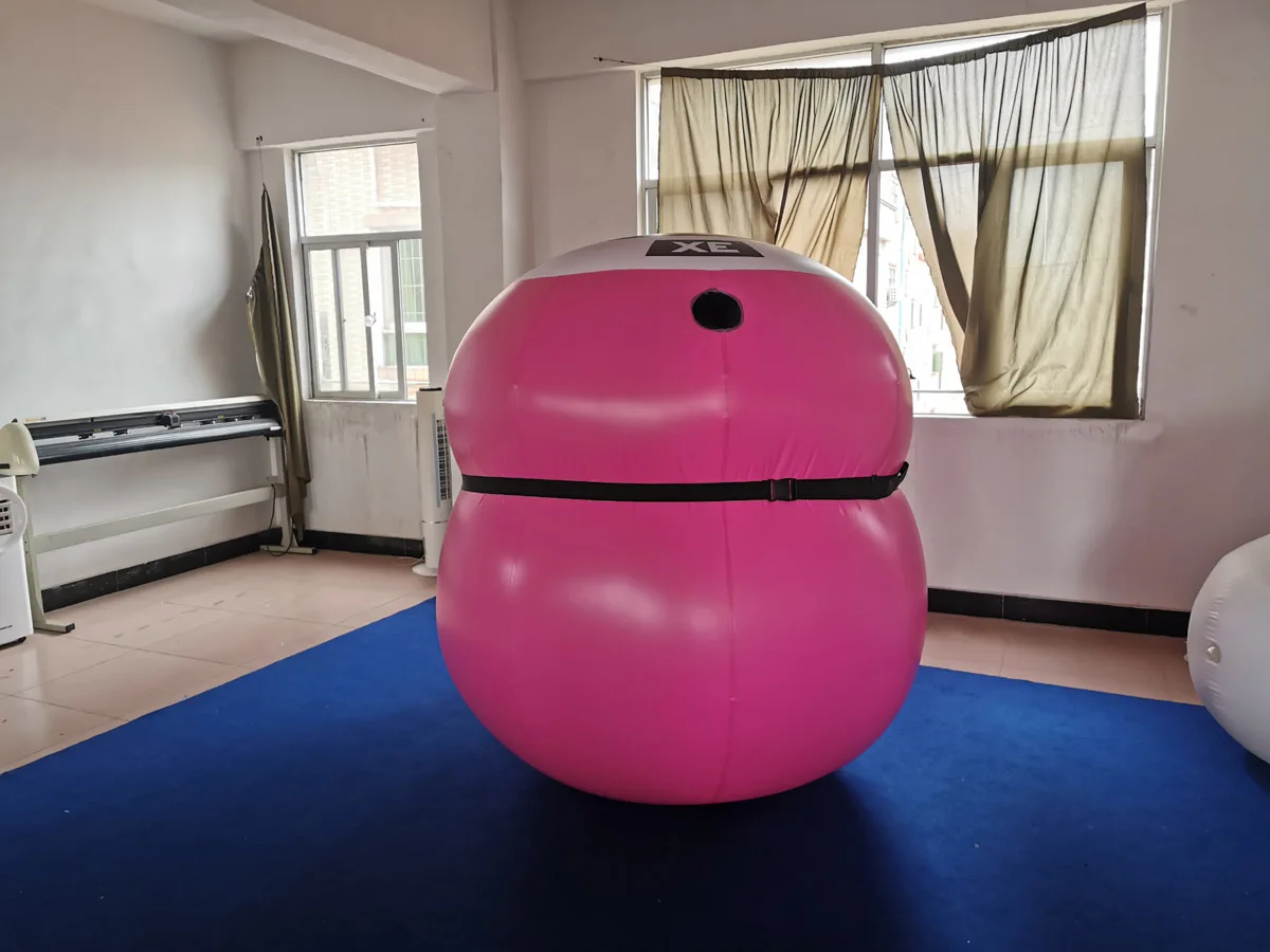BeiLe Customize New pink PVC Inflatable Suit for Sales