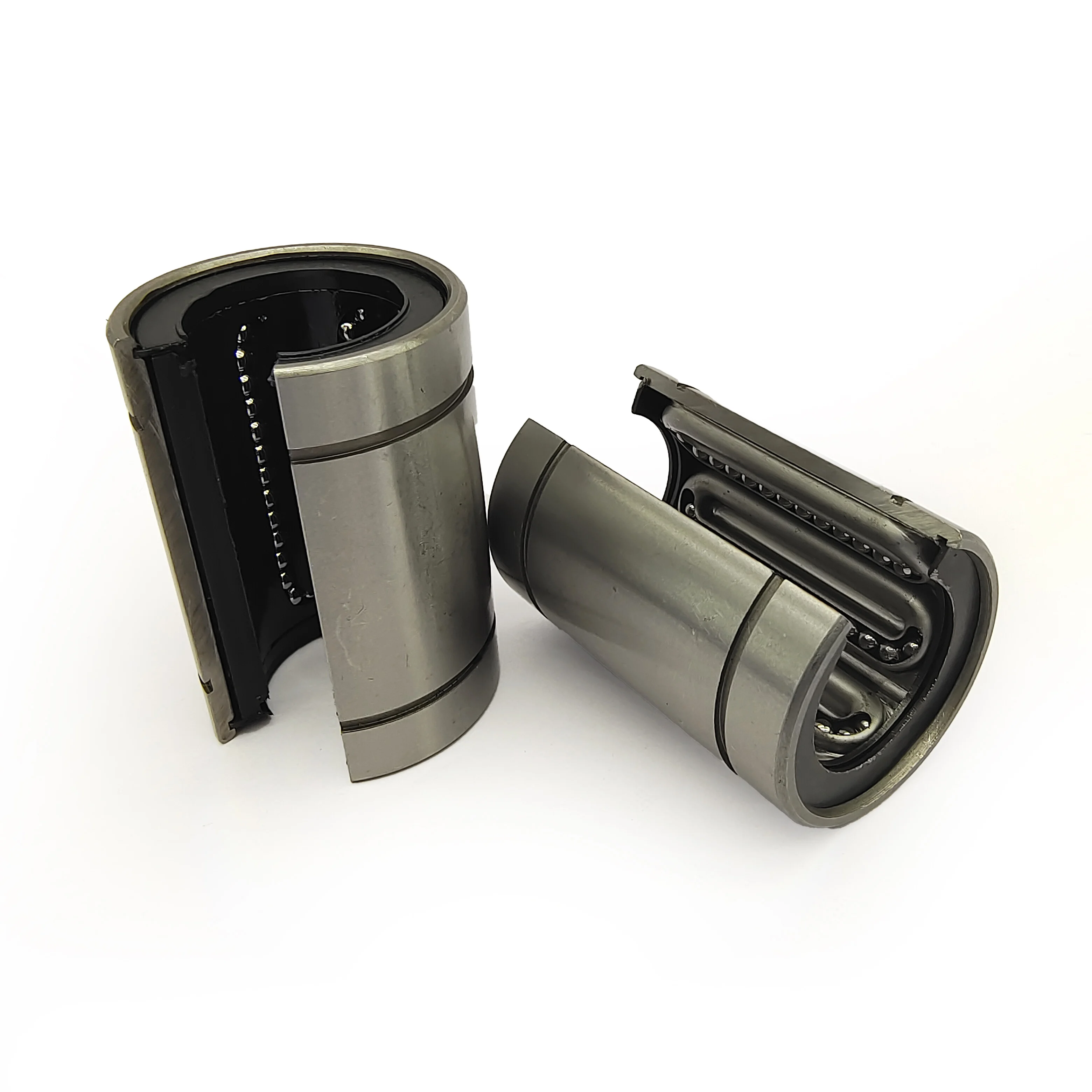 Jeu De 2 Roulements Linéaires à Billes Ouverts LM10UU à LM40UU - Pour Mouvement Linéaire CNC, Impression 3D, Guidage Précis