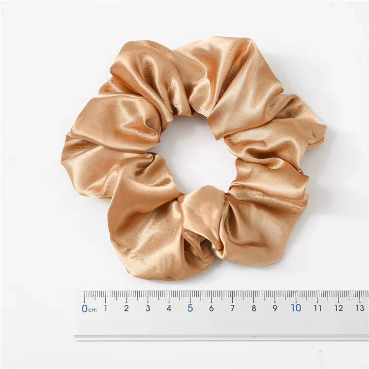 Satin Ribbon Elastic Soft Hair Ties Scrunchies Accessories for Girls and Ladies