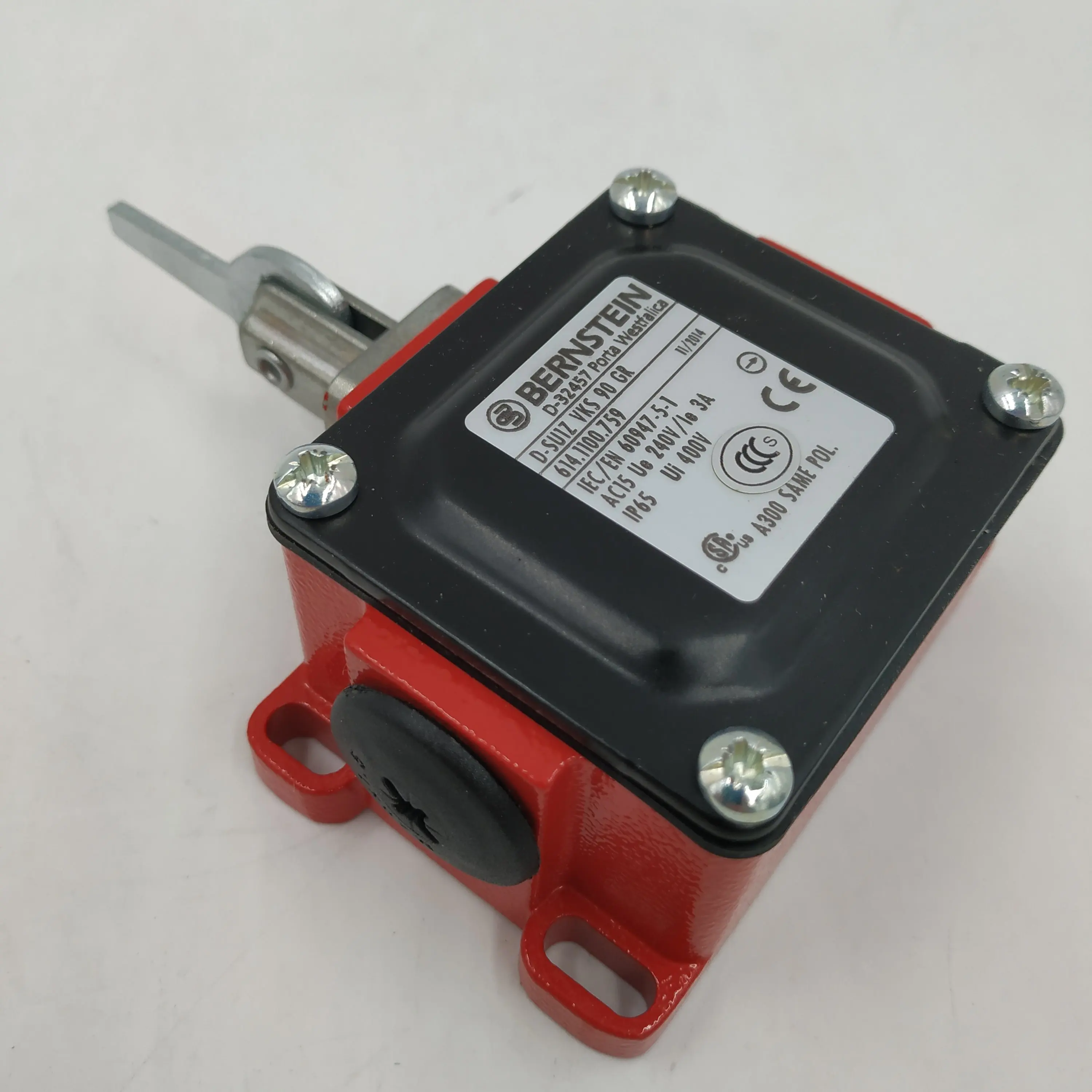 BERNSTEIN Limit Switch D-SU1Z VKS 90 GR 614.1100.759 IP65