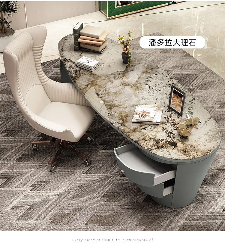 Luxury Marble Modern Large Office Desk Meeting Room Tables Office