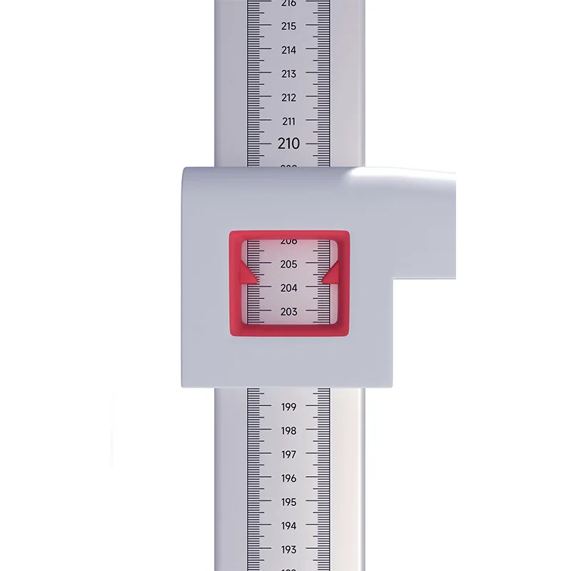 210cm Body Height Rod Wall Mounted Height Meter Ruler Growth Stature Meter Tall Measure height measuring