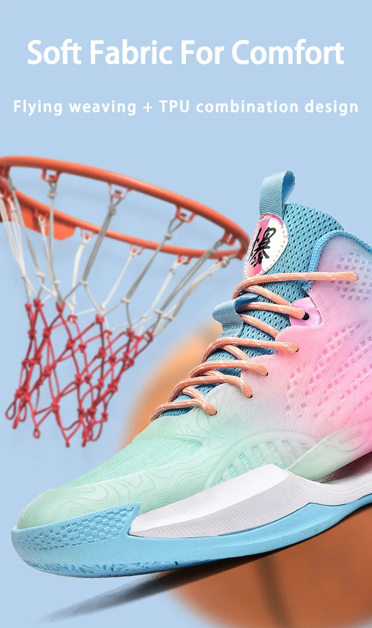 New Unisex Breathable Lamelo Sapatos Estilo Basquete Sport Basketball