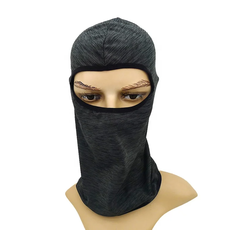Однотонная ветронепроницаемая 1 одно отверстие Балаклава Лыжная маска skimask спортивные шапки бини зимняя теплая Мужская Рыбалка Лыжный спорт