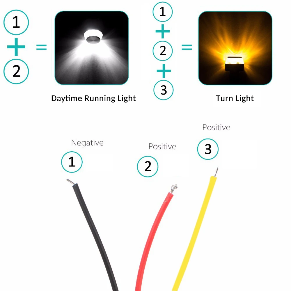 Turn Signals Motorcycle LED Handle Bar End Blinker for 22mm Handlebar Amber Grip Plug Signal Light 12V Flashing Handle Bar