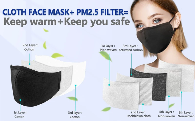 low price wholesale mascarillas face mask In stock cubrebocas washable reusable cotton mask