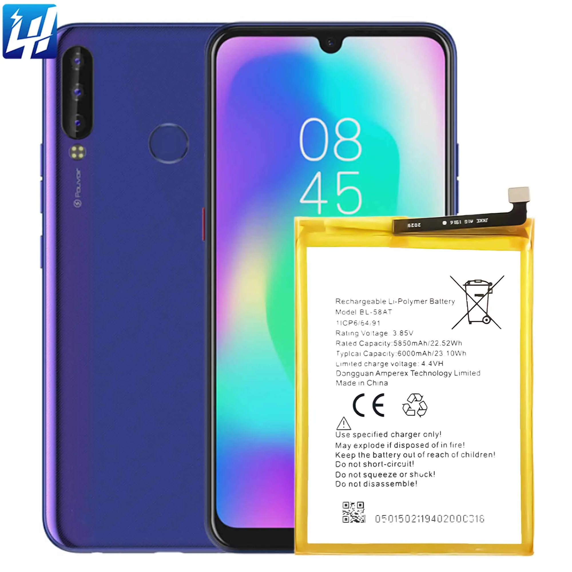 pouvoir 3 plus battery