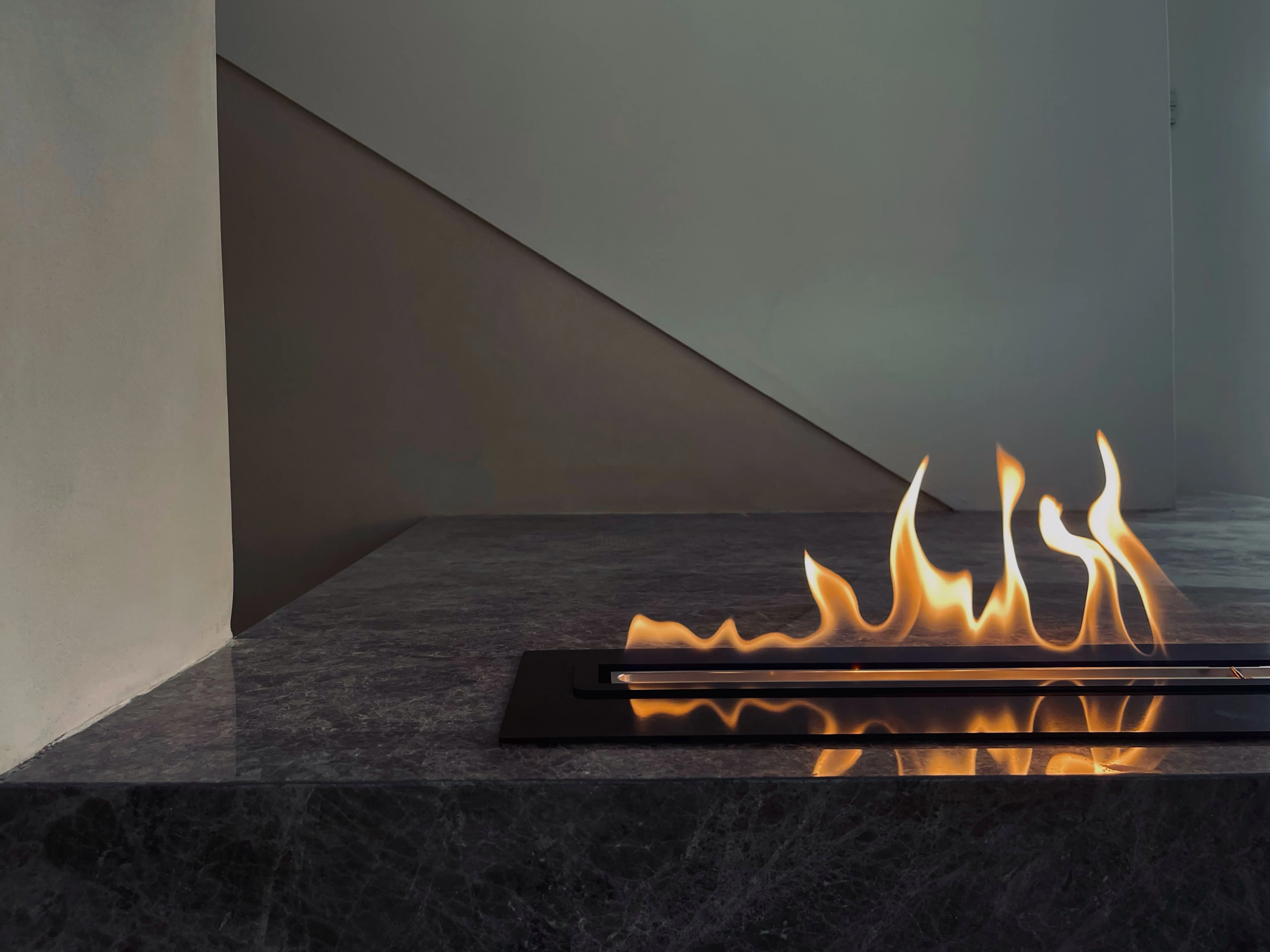48inch Indoor Direct Source Bioethanol burner Modern Electric Ethanol Fireplace