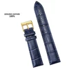 Fibbia blu scuro-oro