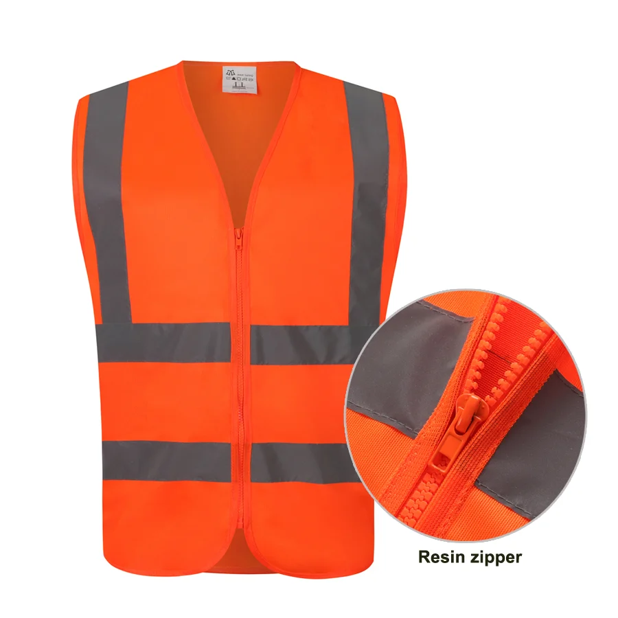 Visibility Driving Custom Vest Traffic Night Riding Sign Fluorescent Reflective Safety Vest - KingCare | KingCare.net