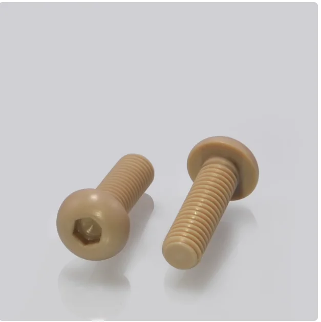 product fast supplier m2 m3 m7 m16 nylon peek pan head plastic screws bolts at best price244-57