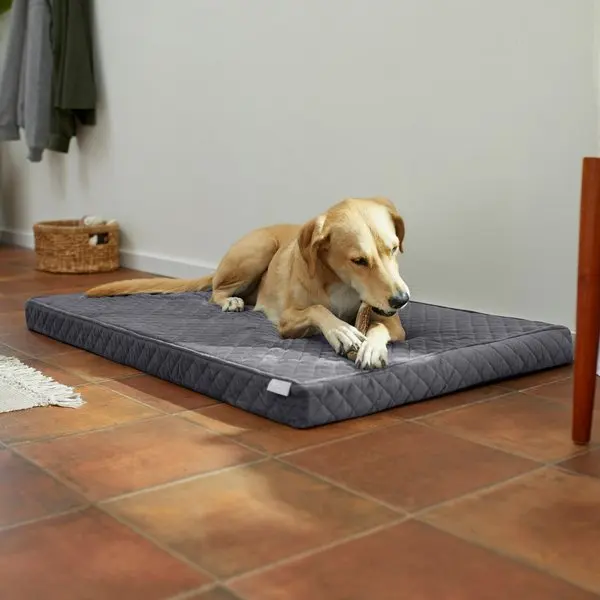 Original Stylish Orthopedic Anti- anxiety Dog Bed Solid Memory Foam Decorative Dog Bed for Large Dogs