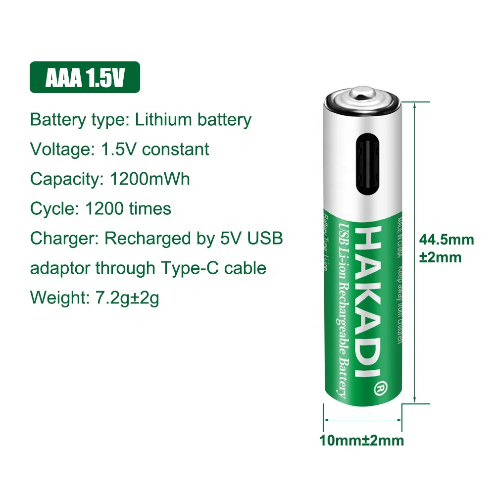 Aaa 1.5v Li Ion Rechargeable Battery 1200mwh 1.5v Aaa Lithium Li-ion  Batteries For Remote Control With 1.5v Aa Aaa Charger - Rechargeable  Batteries - AliExpress