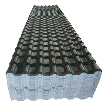 PPGI Roof Sheets Ral Color Coated Galvanized 0.18mm Corrugated Roofing Steel Sheet For Building Construction