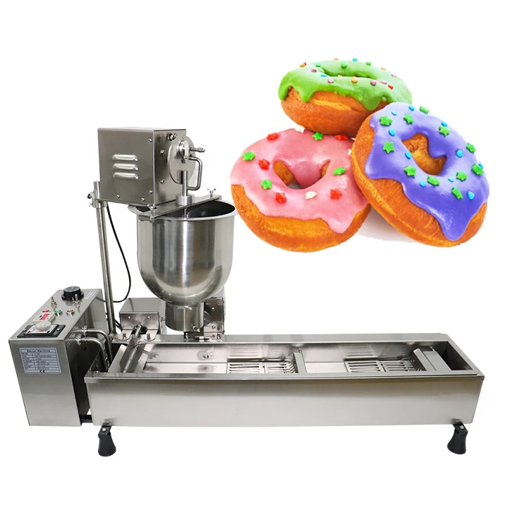 Mini Donut Machine Trailer Semi Automatic Donuts Machine and Fryer Belshaw Donut Machine