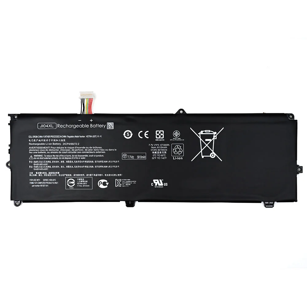 JI04XL Battery for HP Elite X2 1012 G2 Tablet - 7.7V 6110mah