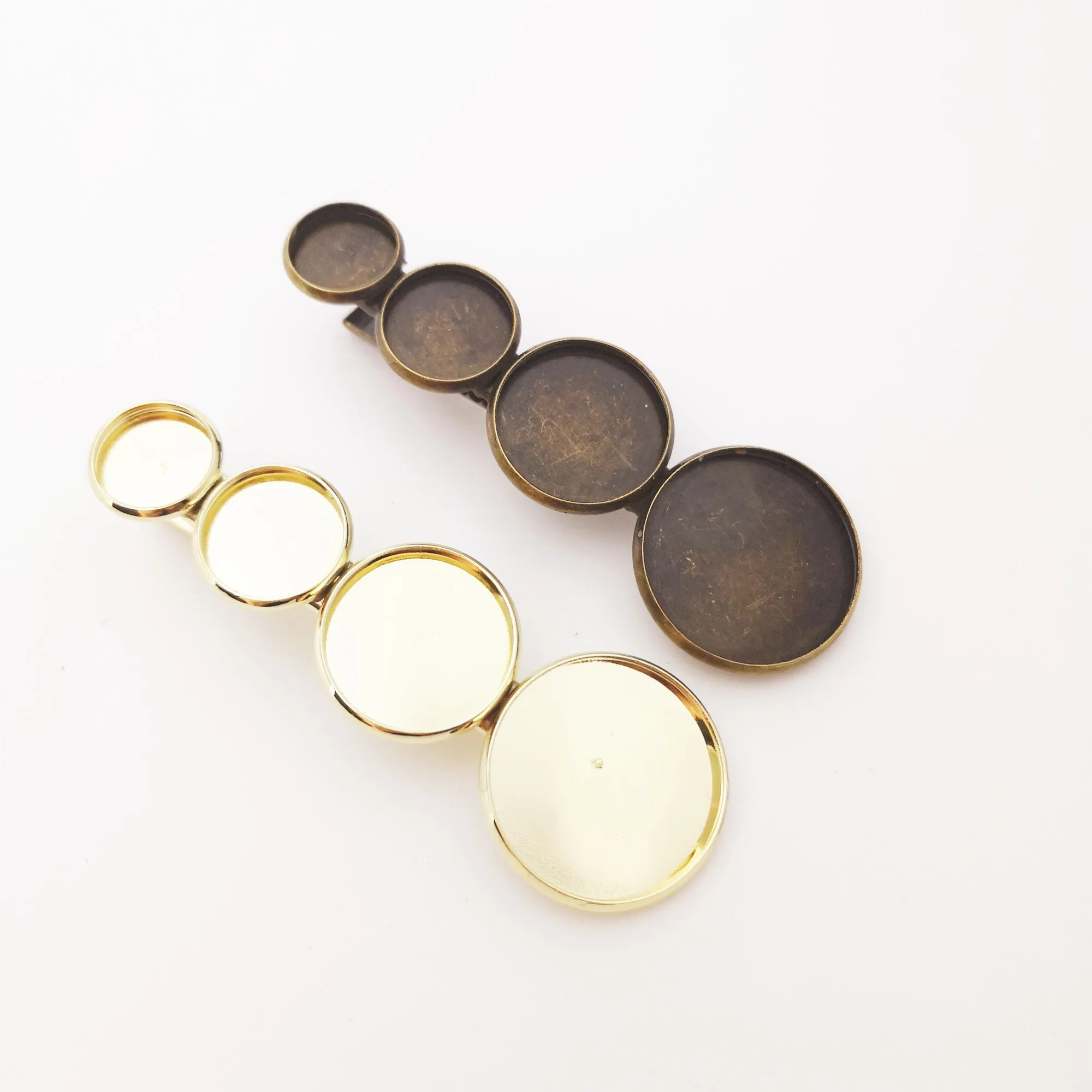 Оптовая продажа дешевые заколки для волос аксессуары «сделай сам» зажимы без