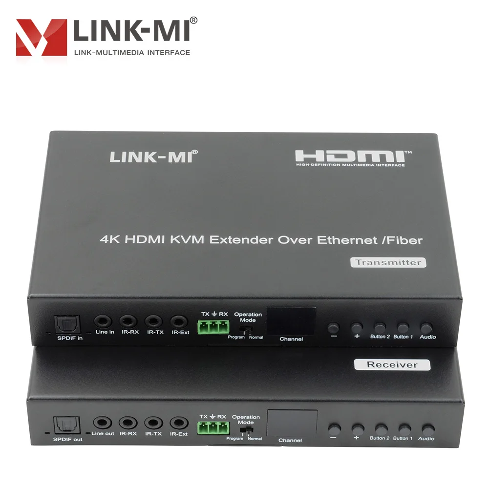 Wholesale KVM上IP Extender 4K 120m HDMI USB KVM Video Transmitter