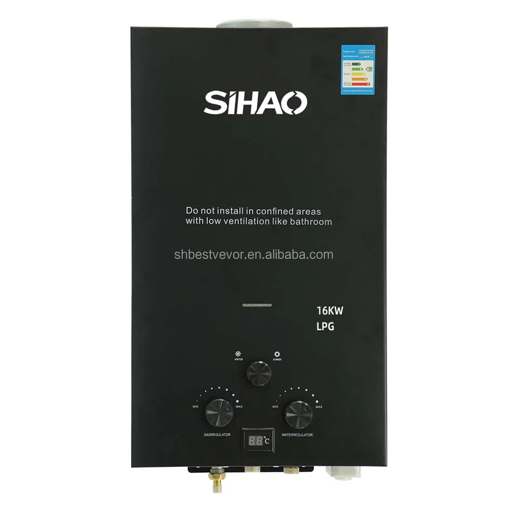 SIHAO-6LRSQ панель системы по запросу низкая цена нагреватель горячей воды 12 кВт пропан для ванной комнаты