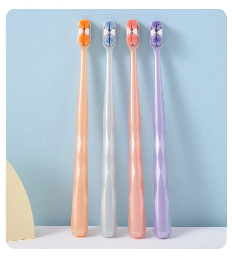 Extra Soft Toothbrushes 20000 Bristle Toothbrush Micro Nano Manual ...