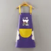 Waterproof halter bouquet bear Purple Yellow Hand-wiping style