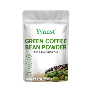 Private Label Green Coffee Bean Powder Regulate Blood Lipids Boost Metabolism Support Weight Management