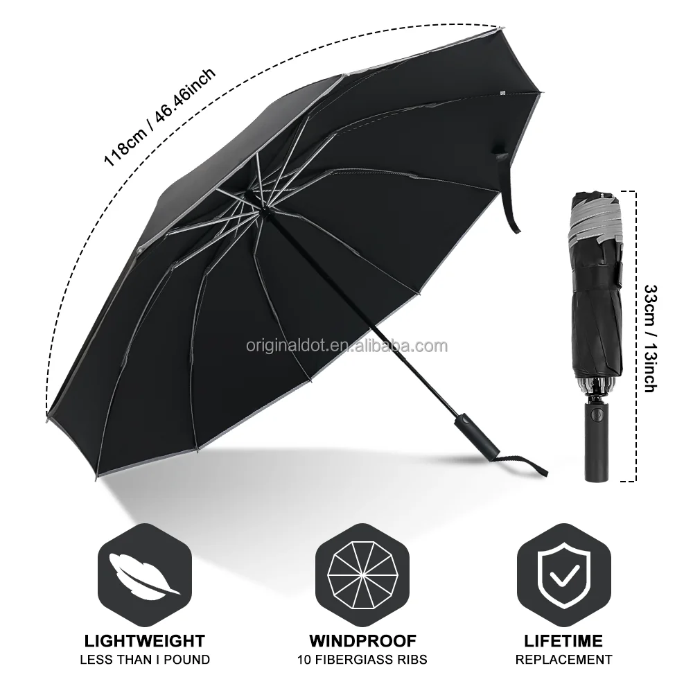 Low Moq Wholesale Promotional Threefold Umbrella Open Sunscreen Uv