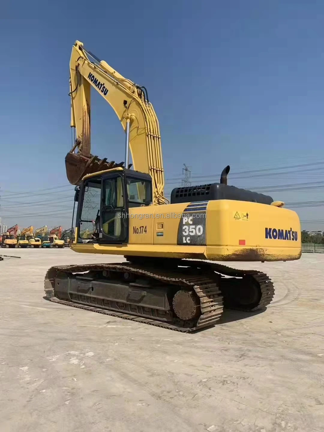 35 Ton Used Komatsu Excavator Pc350lcused Large Excavator Pc350lc - Buy ...