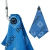 Magnetic golf towel