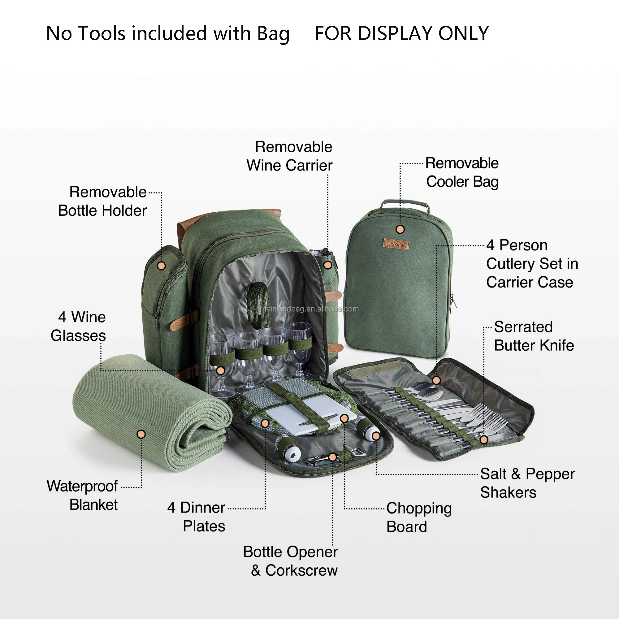 large picnic backpack