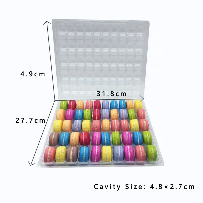 Macaron Clamshell Packaging for 10,12,18,20,35 and 50  Macarons