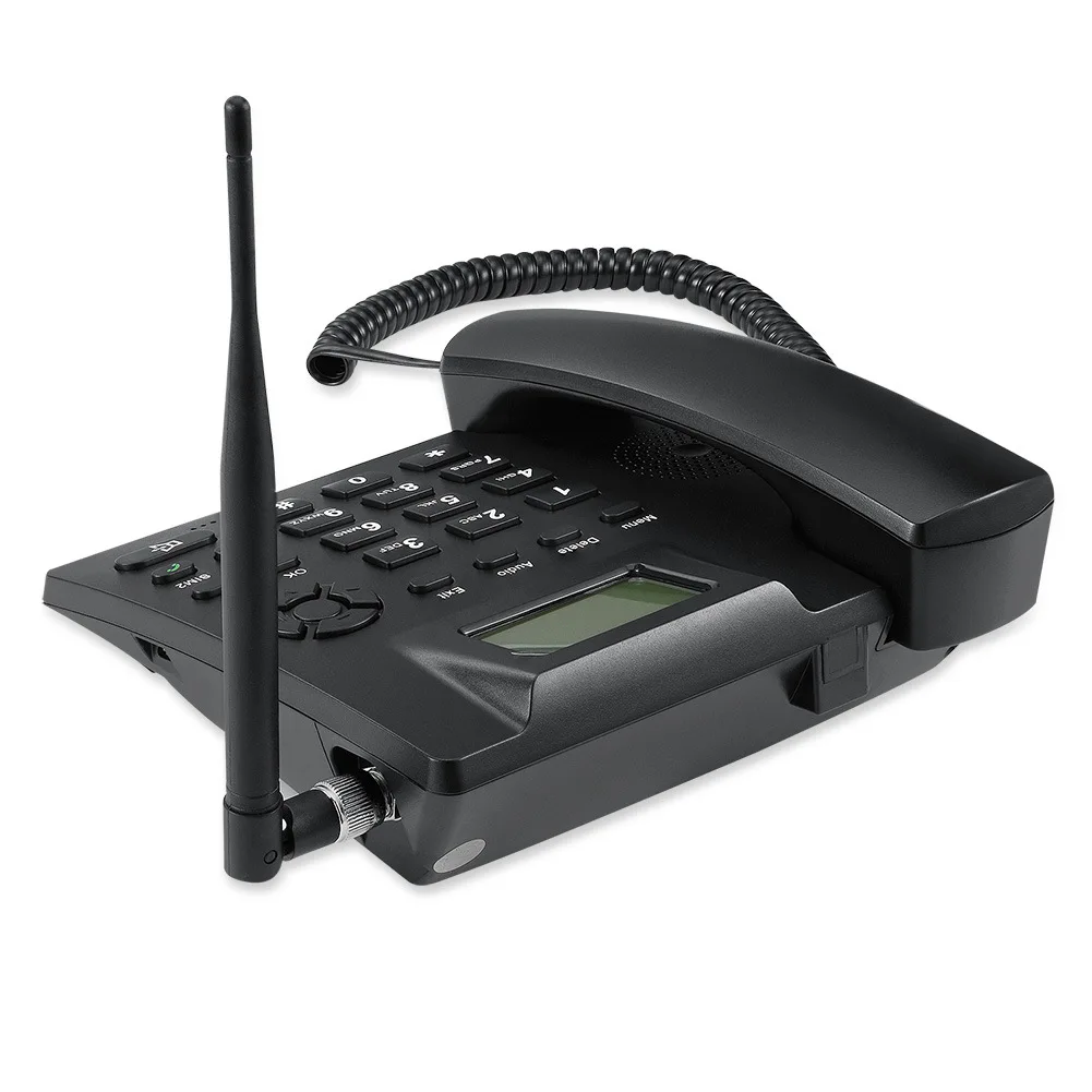 Wireless Landline Dual Sim Card Gsm Fixed Wireless Phone With Fm DLNA ZT600G dual sim dual standby