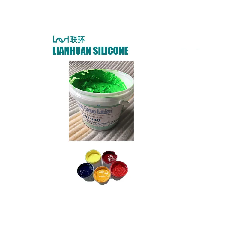 Source silicon screen printing ink for Coating on Textile and garment print  on