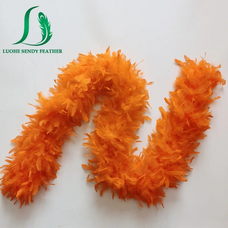 All Colors Cheap Turkey Feather Chandelle Feather Boa For Party