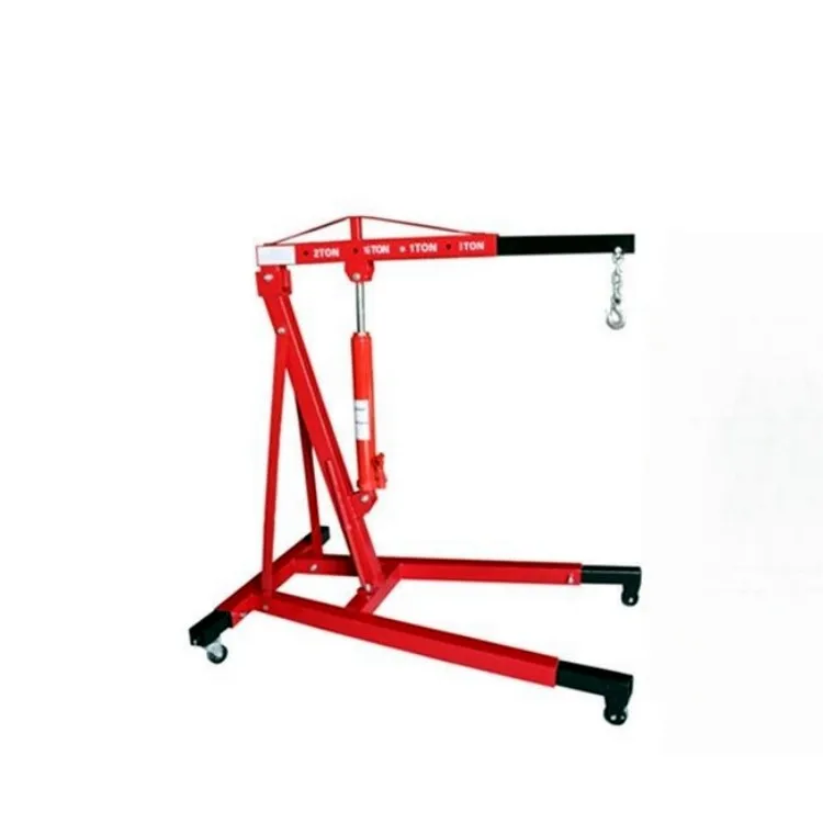 Multifunctional Heavy Object Handling Tool Car Engine Lifting 2T Shop Crane