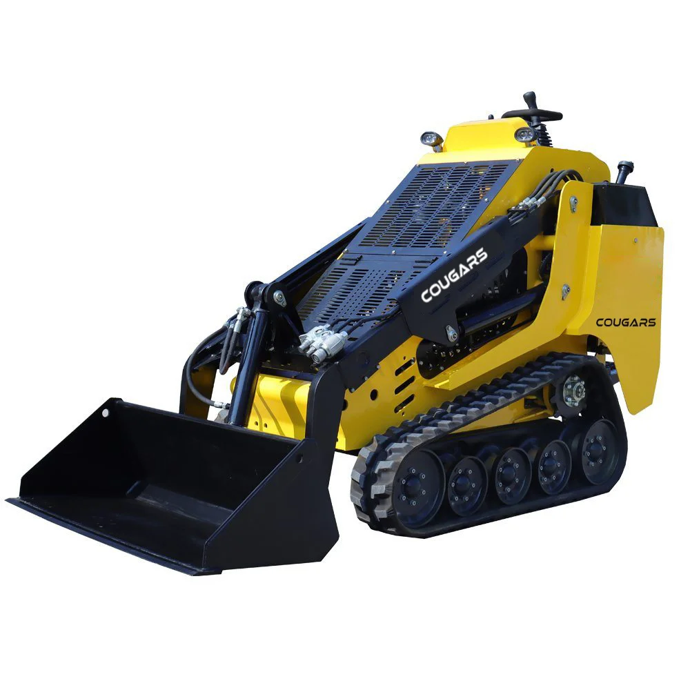 CG827 Mini Skid Steer Loader With Track Drive Kubota Engine Spare Parts Used Tractor With Front Loader Bucket Attachment UK