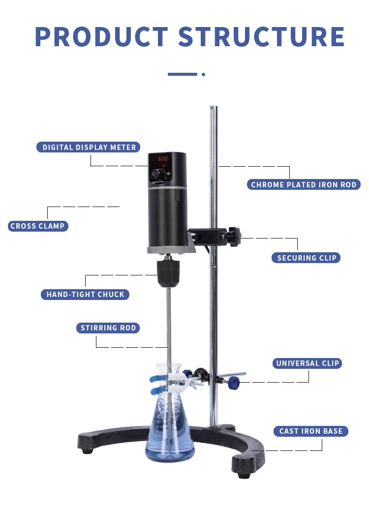 High Quality Chemical Stirrer Laboratory Agitator Mixing Equipment