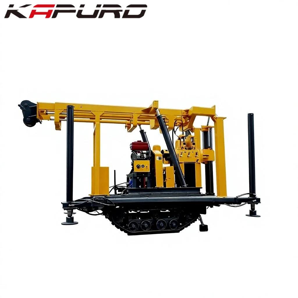 product kapuro mineral exploration core drilling rig diesel powered automatic remote control with 500mm drilling diameter-13