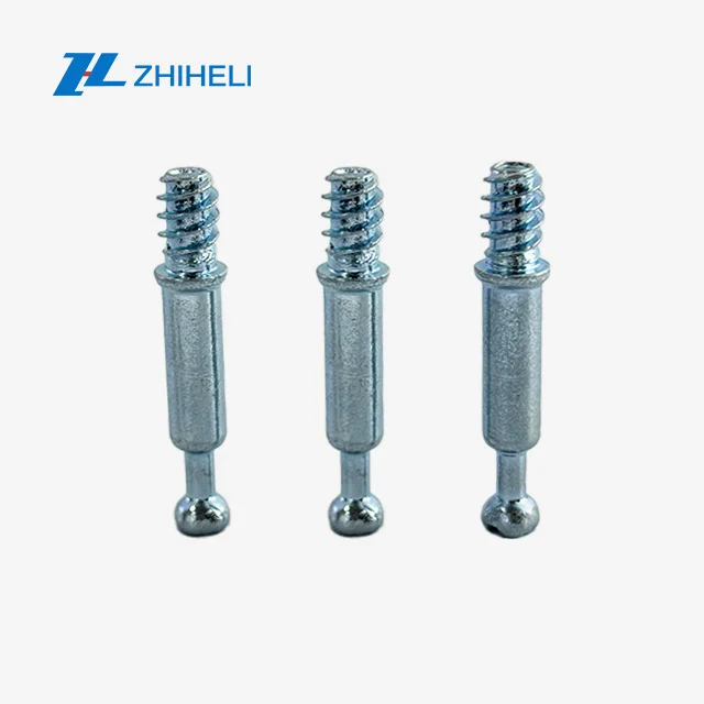 Wholesale Steel 3-in-1 M6*33mm Furniture Bolts & Shelf Supports for Cabinet Kitchen Dining & Living Room-China