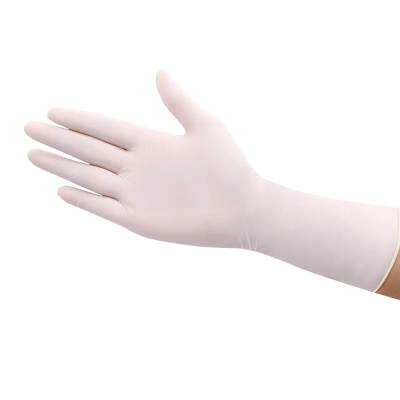 white catering gloves