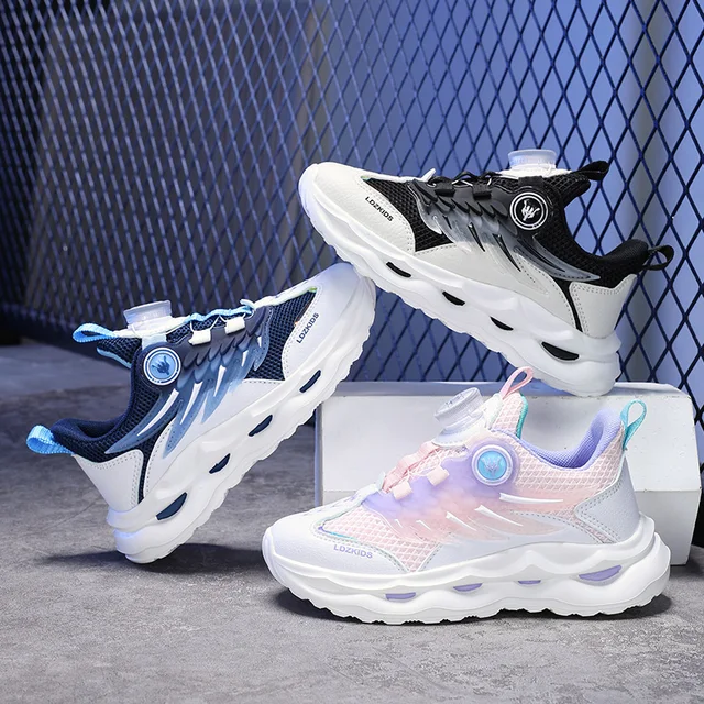 Children Running Shoes Fashion Casual Shoes Spring Autumn 2025 Sports Shoes for Boys Girls Size 28-39