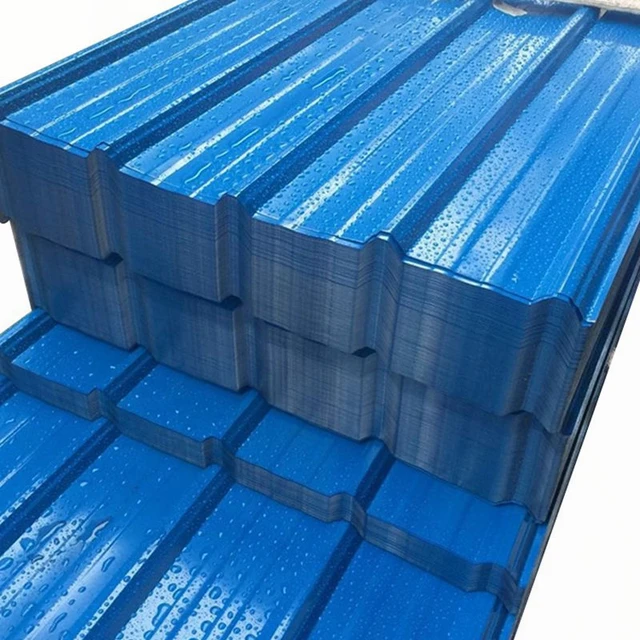 Beat Quality 0.45Mm 0.6Mm Thick Zinc Coated Prepainted Steel Roofing Sheet Corrugated Metal Roofing Sheet
