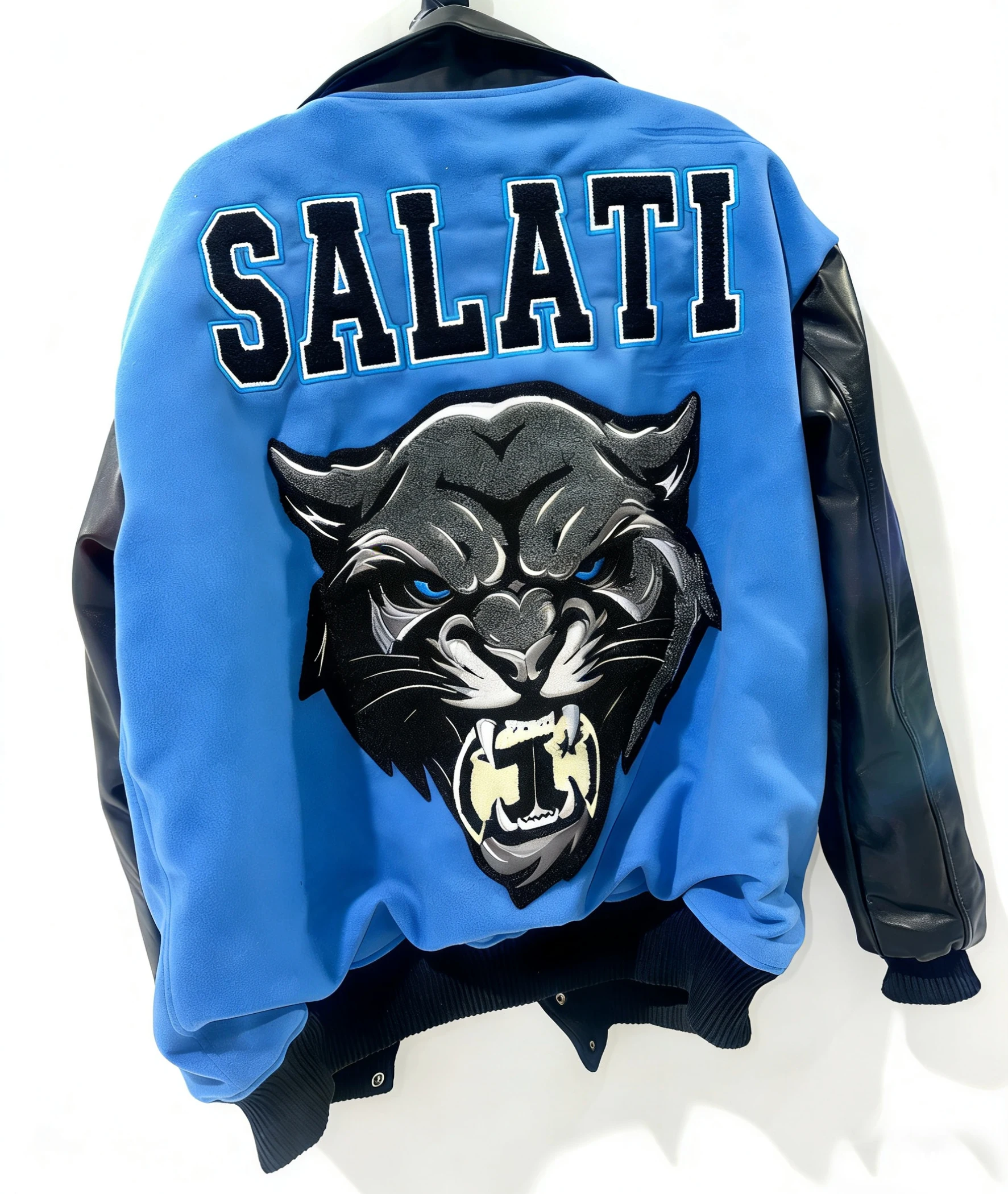 OEM Manufacturer Supply Leather Puff Jacket Windproof Waterproof Custom Towel Embroidery Mans Coat Outwear Puffer Jackets Winter gallery 2