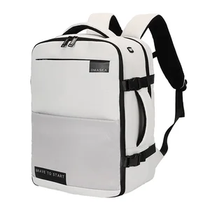 Omaska Custom Logo Waterproof Student Bag Durable Business Nylon Computer College Laptop Backpack