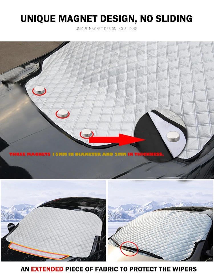 Fast Delivery Outdoor Windshield Shade In Winter Anti Snow Car