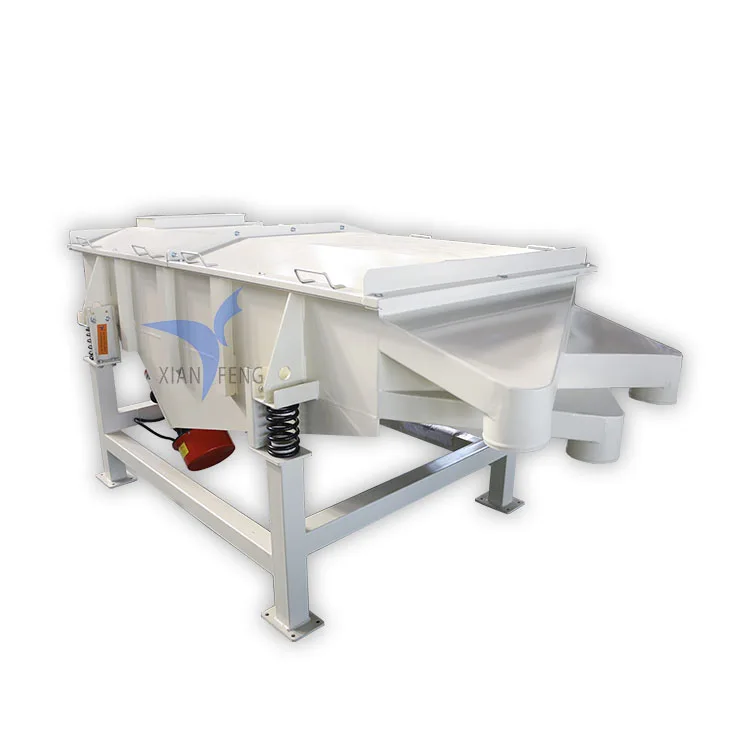 Machine Size 3000*800 mm Rectangle  Sorting Machine, Multi-layer Linear Vibrating Screen for River Sand Size Sieving Machine